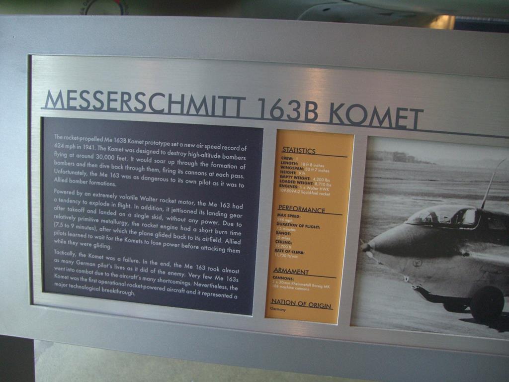 Messerschmitt 163B Komet
